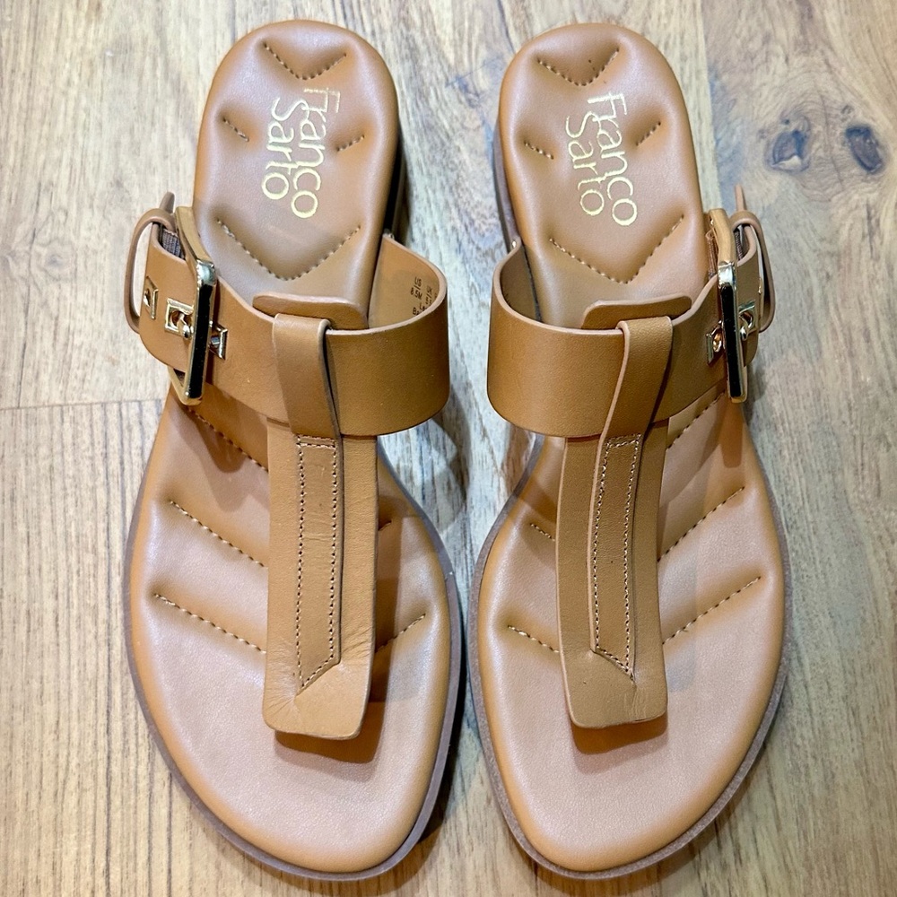 Franco Sarto denbi tan sandals